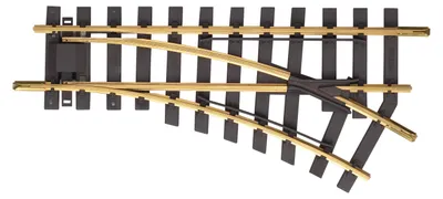 Imagen del producto de Piko 35221 - Desvío para vías G, modelo G-WRR1