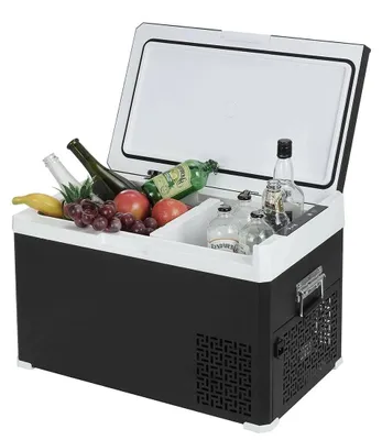 Obrázek produktu pro Autoklimatizace – chladnička do auta – mini chladnička – přenosná – mini lednice – 30 litrů – 12/24V – 110-240V