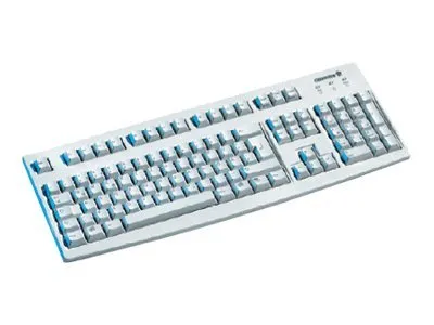 Obrázek produktu pro Cherry G83-6104 - Tastatur - USB - USA - Hellgrau