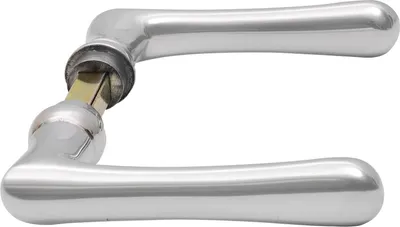 Produktbild von Drückerpaar ELEGANT WG 500, Aluminium poliert, 1 Paar | Zubehör Beschläge Türen