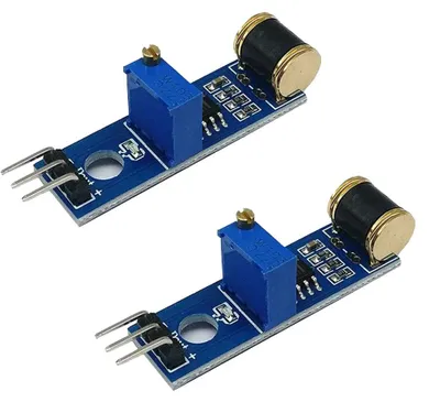 2x 801S Vibrationssensormodul, analoger Ausgang, einstellbar