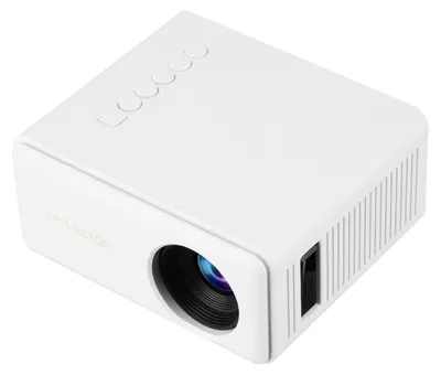 Image de INF Projecteur 1080P Portable Mini pour Chambre avec HDMI, USB, TF, AV