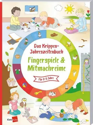 Obrázok produktu pre Das Krippen-Jahreszeitenbuch: Fingerspiele & Mitmachreime