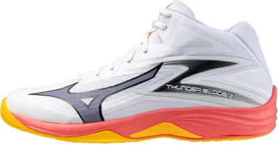 Zdjęcie produktu dla Mizuno Thunder Blade Z Mid - white/fiery coral 2/citrus, Größe:11