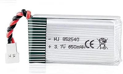 Immagine prodotto di 1 batteria ricaricabile Lipo (3,7 V, 850 mAh) per droni RC quadricotteri Syma X5SC X5SW
