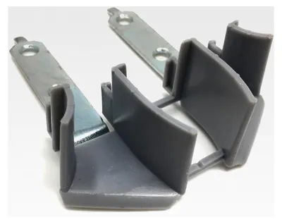 Produktbild von 1 Paar Universal Rollladen Einlauftrichter Führungsschiene für Maxi Rollladen