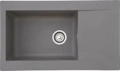 Produktbild von respekta Mineralite Einbauspüle 1 Becken Denver 86 x 50 cm 86 x 50 cm