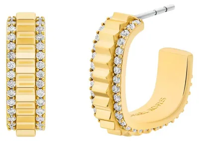 Produktbild von Michael Kors Creolen Lexington Zirkonia Metall Gold-Ton MKJ8613710