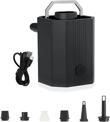Produktbild von Luftmatratzenpumpen, Luftpumpe für Luftmatratzen, Pumpe für aufblasbare Luftmatratzen, Schwimmring, Pool/Spielzeug für Schwimmbäder