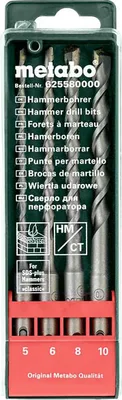 Produktbild von Metabo Promotion-Kassette SDS-Plus-4-tlg.