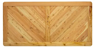Produktbild von Ligna Gard Sichtschutzzaun Valencia gerade 180x90 cm Holzzaun Lärche stabiler Rahmen 44x88 mm sehr stabil