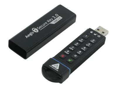 Produktbild von Apricorn Aegis Secure Key 3.0 - USB-Flash-Laufwerk
