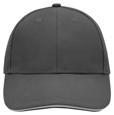 Immagine prodotto di Myrtle Beach - Cappellino da baseball con visiera sandwich LT1307 (taglia unica) (grafite)