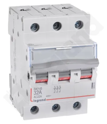 Zdjęcie produktu dla CB Elektro WYŁĄCZNIK DX3 IS 3P 32A