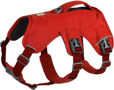 Produktbild von Ruffwear Web Master Hundegeschirr Rot M Rot M
