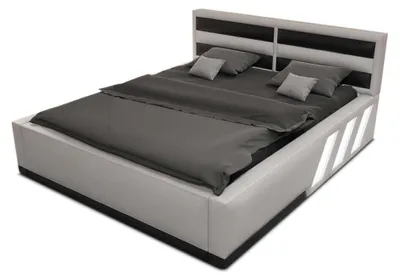Produktbild von Sofa Dreams Komplettbett Apollonia mit LED-Beleuchtung, Kaltschaummatratze H3 PASSION ECONOMIC®