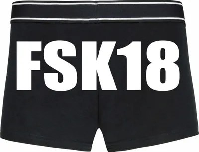 Produktbild von Boxershorts - Mann - Boxer-0047-man-black-h-XXL - schwarz - XXL - hinten - FSK18 - lustiges Motiv - Spruch - Unterwäsche - Unterhose - Freizeit - lustig