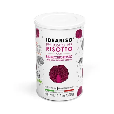 Zdjęcie produktu dla Włoskie risotto z cykorią, 320 g (Risotto al Radicchio Rosso)