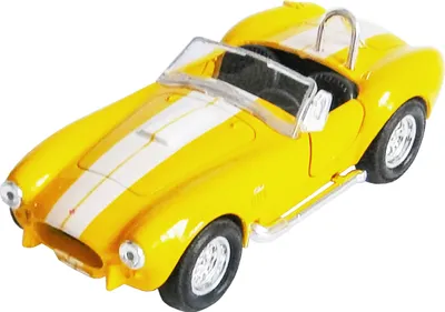 Produktbild von 1965 Shelby Cobra 427 S/C Modellauto Metall Modell Auto Spielzeugauto 86 (Gelb)