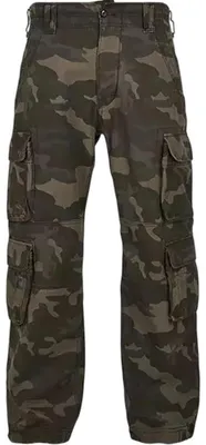 Productafbeelding van Bouw uw merk - Cargo broek voor heren TN3594 (5XL) (camouflageprint)
