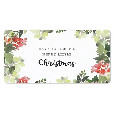 Produktbild von MuchoWow® Schreibtischunterlage Natur - Weihnachten - Zitat 80x40 cm - XXL Mauspad - Gaming Mauspad
