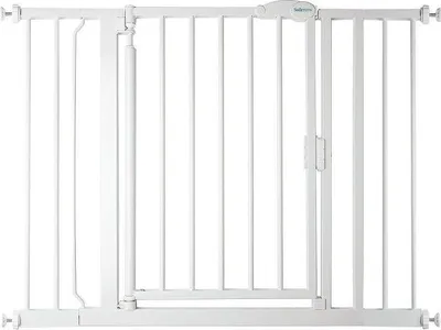 Produktbild von Safetots Druckmontage Selbstschließendes Treppengitter, 103.8cm - 110.8cm, Weiß