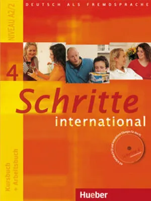 Produktbild von Schritte international 4. Kursbuch + Arbeitsbuch mit Audio-CD zum Arbeitsbuch und interaktiven Übungen