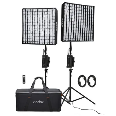 Immagine prodotto di Godox FL150S-K2 Kit flessibile a 2 pannelli LED 60x60 cm