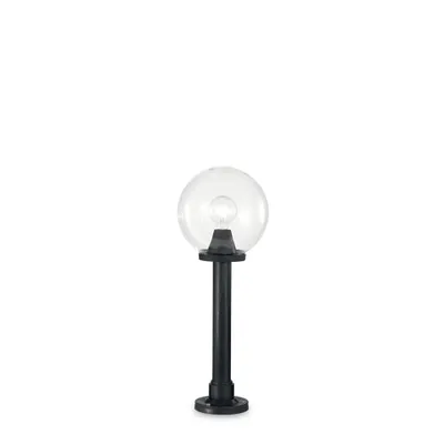Zdjęcie produktu dla Lampa podłogowa Classic Plastic Transparent 1 Light E27 82Cm