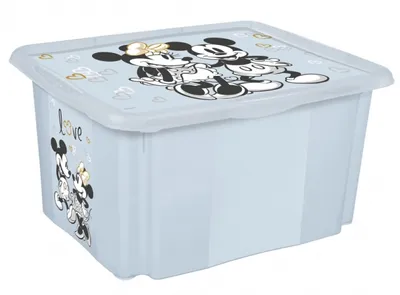 Obrázek produktu pro Keeeper Box na hračky Mickey Mouse love 24 l, modrý