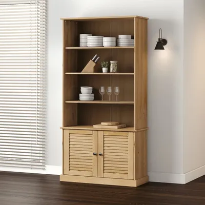 Zdjęcie produktu dla vidaXL Regał VIGO 85x35x170 cm sosna lita - Regał - Regały - Regały - Regały