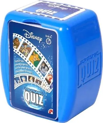Immagine prodotto di Quiz Disney, 500 domande, gioco Disney Univers, dagli 8 anni in su, Winning Moves