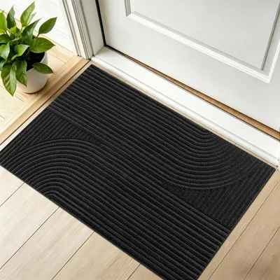 Immagine prodotto di Tappetino per interni/esterni, 60x90 cm, nero, antiscivolo