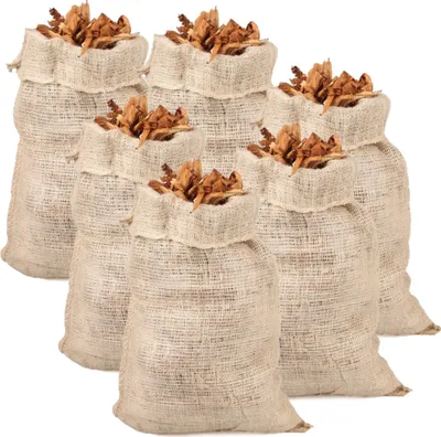Produktbild von KOTARBAU® 6er Set Jutesäcke für den Garten für Kompost und andere Abfälle 95x45 cm Jutesack Ökologische Säcke