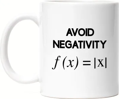 Produktbild von Avoid Negativity Tasse Lustige Geschenkidee Mathematiker Physiker Formeln Studium