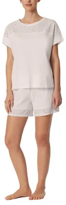 Produktbild von Schiesser Damen Schlafanzug Kurze Hose Kurzarm - Casual Nightwear