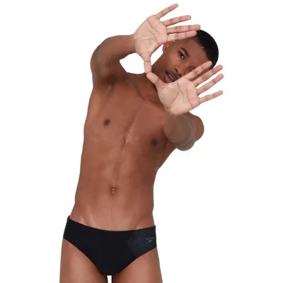 Productafbeelding van Speedo Tech Placement, 7 cm, kleur: zwart/Ardesia, maat: UK 32