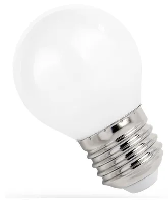 Produktbild von LED Filament Leuchtmittel Tropfen Kugel G45 1W E27 opal 100lm 840 neutralweiß 4000K