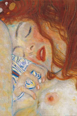 Obrázek produktu pro Gustav Klimt - obraz v uměleckém tisku - DanaÃ", 1907, detail (120 x 80 cm)