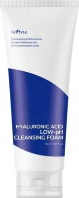 Image de Mousse nettoyante hydratante à l'acide hyaluronique (mousse nettoyante à faible pH) 150 ml