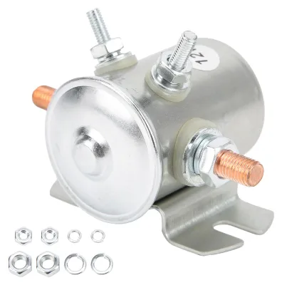 Produktbild von Relaisschalter, elektromagnetischer Dauerbetrieb, 12 V, 150 A, 1114208, Ersatz für Clubauto