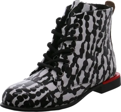 Immagine prodotto di 2 Go Fashion stivaletti stringati da donna nero/bianco