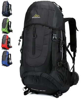 Produktbild von Wanderrucksack 70 l, schwarz, für Wandern