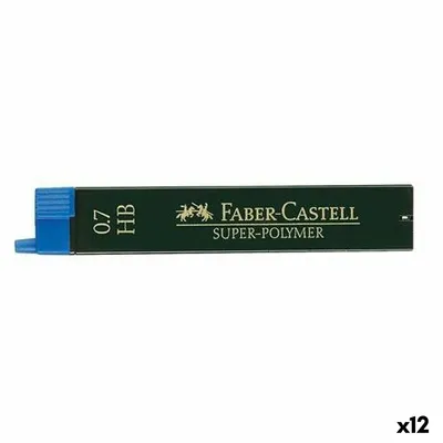 Image de FABER-CASTELL 120700 SUPER-POLYMER Bleistiftminen HB 0,7 mm 12er