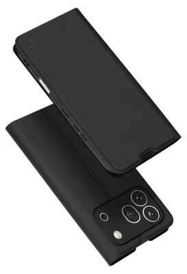 Produktbild von Techsuit - Magskin Book Klapphülle für Honor 600 Pro - schwarz