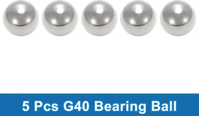 Produktbild von Kugellager Kugeln Stahlkugel Lagerstahl G40 Pr?zisionskugel Silberton 5 Stück 29,0 mm