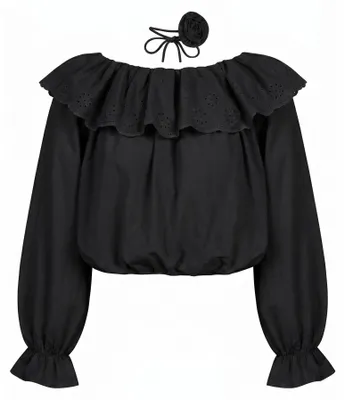 Immagine prodotto di DULCEY, camicia da donna - nera, taglia XS