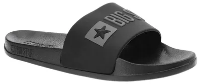 Produktbild von Big Star - Damen Badesandale, Logo PP665 (38 EU) (Schwarz)
