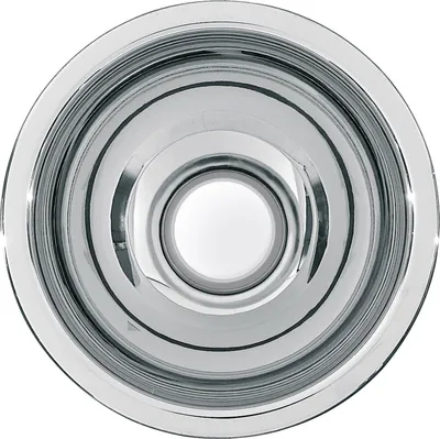 Obrázok produktu pre Okrúhle umývadlo KWC AR, RONDO, nerezová oceľ, 233x107 mm, bez prepadu, saténový povrch
