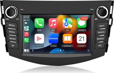 Obrázok produktu pre 7-palcový 1+16G android13 GPS Navi pre Toyata RAV4 2007-2011 WIFI BT RDS DSP DAB+ FM